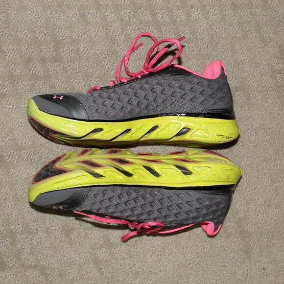RARE! Under Armour Spine Ion Mask Women's Sz 8 Running Sneakers 1238325-019 - Picture 3 of 6